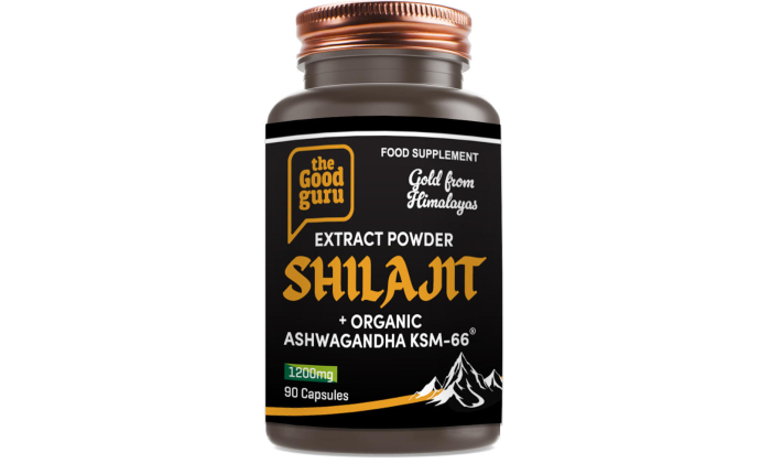 The Good Guru Shilajit + Ashwaganda KSM-66 90 Caps The Good Guru Shilajit + Ashwaganda KSM-66 90 Caps
