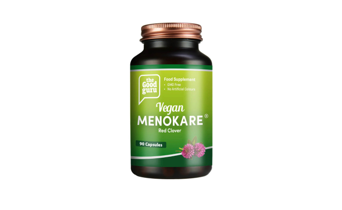The Good Guru Vegan MenoKare + Red Clover 90 Caps The Good Guru Vegan MenoKare + Red Clover 90 Caps