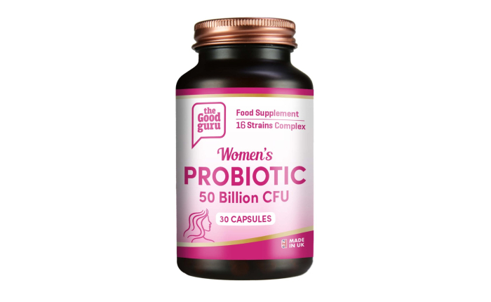 The Good Guru Women’s Probiotic 50 Billion CFU 60 Capsules