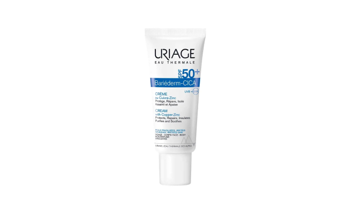 Uriage Bariederm Cica-Cream with Copper Zinc SPF50 40ml Uriage Bariederm Cica-Cream with Copper Zinc SPF50 40ml
