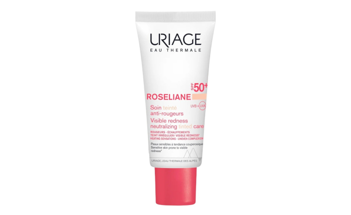 Uriage Roseliane Visible Redness Neutralising Tinted Care SPF50+ 40ml Uriage Roseliane Visible Redness Neutralising Tinted Care SPF50+ 40ml