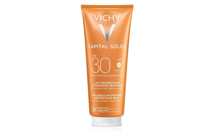 Vichy Capital Soleil Hydrating Fresh Sun Protection Milk SPF30 for Face & Body 300ml Vichy Capital Soleil Hydrating Fresh Sun Protection Milk SPF30 for Face & Body 300ml