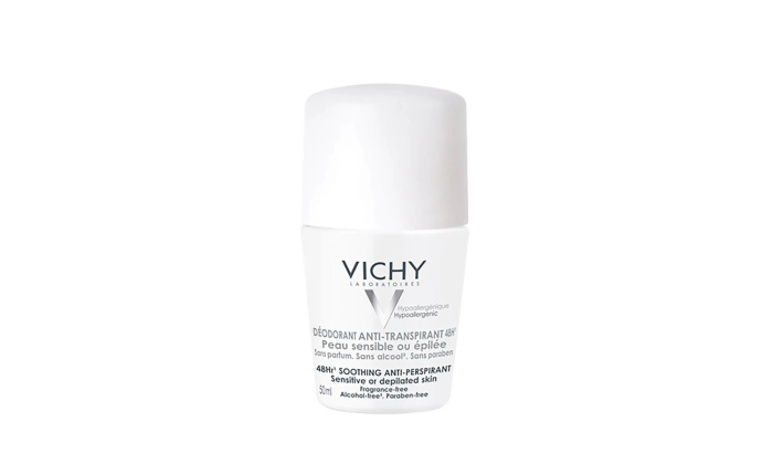 Vichy Sensitive Skin 48hr Roll-On Anti-Perspirant Deodorant 50ml Vichy Sensitive Skin 48hr Roll-On Anti-Perspirant Deodorant 50ml