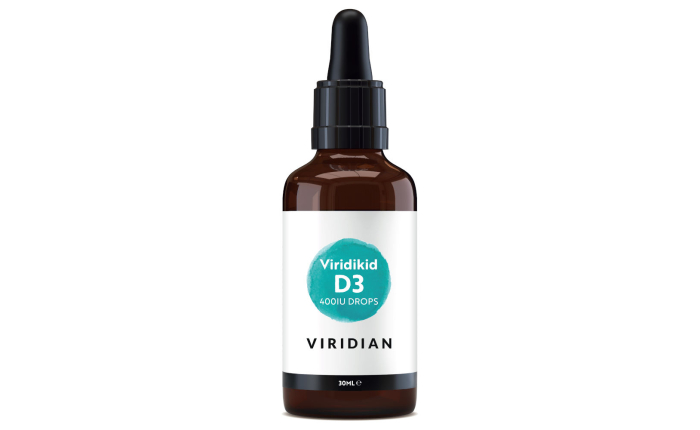 Viridian ViridiKid D3 400iu Drops 30ml Viridian ViridiKid D3 400iu Drops 30ml