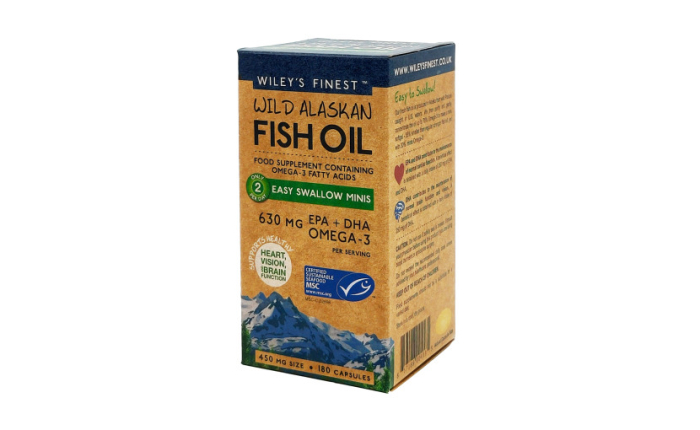 Wiley's Finest Wild Alaskan Fish Oil Easy Swallow Minis 450mg 180 Capsules Wiley's Finest Wild Alaskan Fish Oil Easy Swallow Minis 450mg 180 Capsules