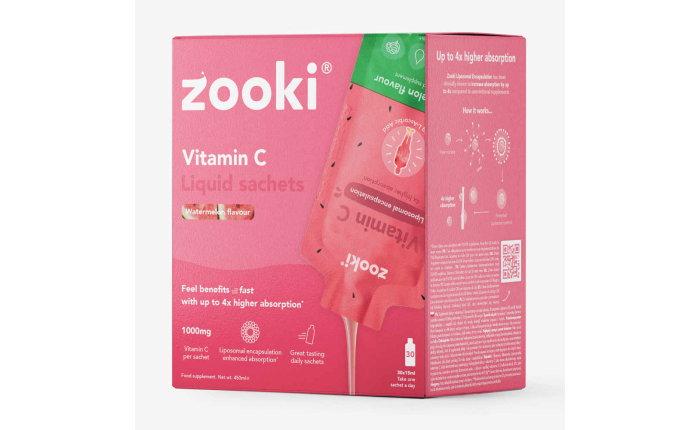 Zooki Vitamin C Watermelon Zooki 30 x 15ml Zooki Vitamin C Watermelon Zooki 30 x 15ml